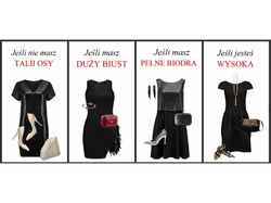 Modowy pewniak nie tylko na Święta: STYLIZACJE z małą czarną dla 4 typów sylwetek