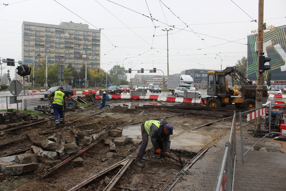 Remont skrzyżowania Hallera i Grabiszyńskiej