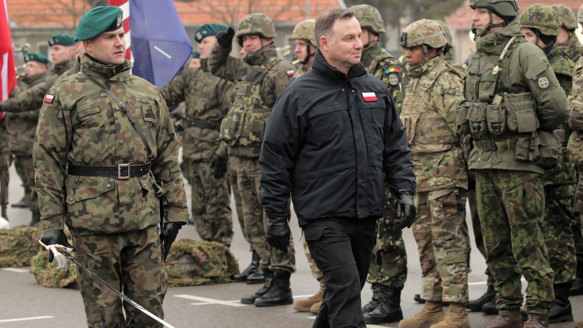 Elbląg: prezydent i minister obrony narodowej na zakończeniu Anakonda 18