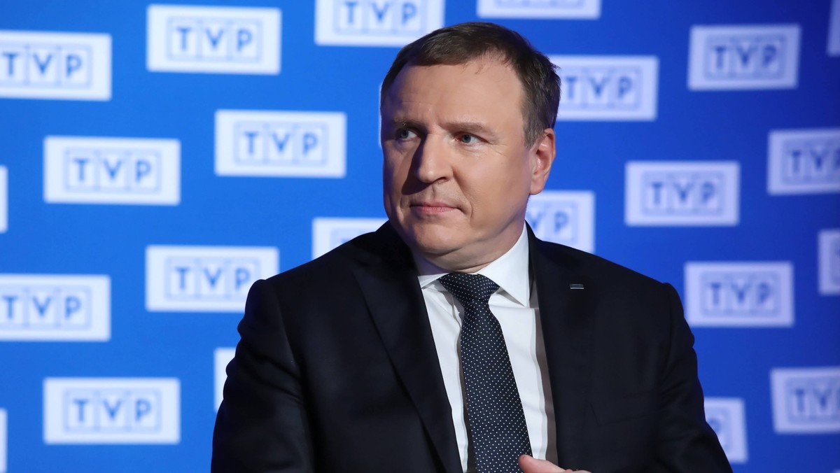 Prezes TVP Jacek Kurski