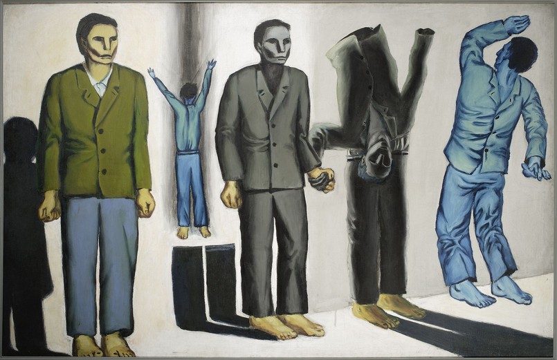 Andrzej Wróblewski, Rozstrzelanie surrealistyczne (Rozstrzelanie VIII), 1949