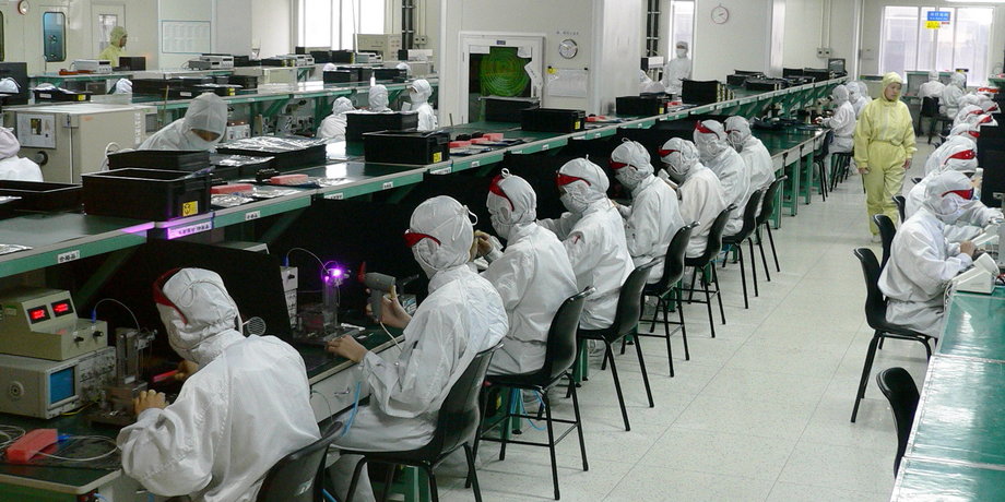 Fabryka Foxconn w Shenzhen