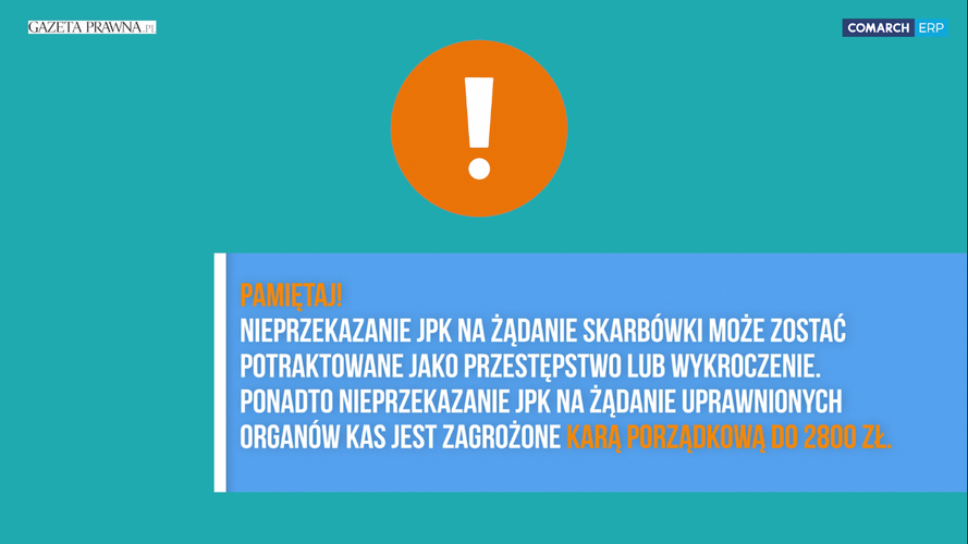 Co grozi za niezłożenie JPK?