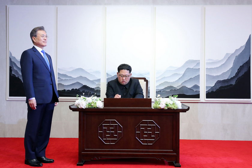 Historyczne spotkanie przywódców obu Korei