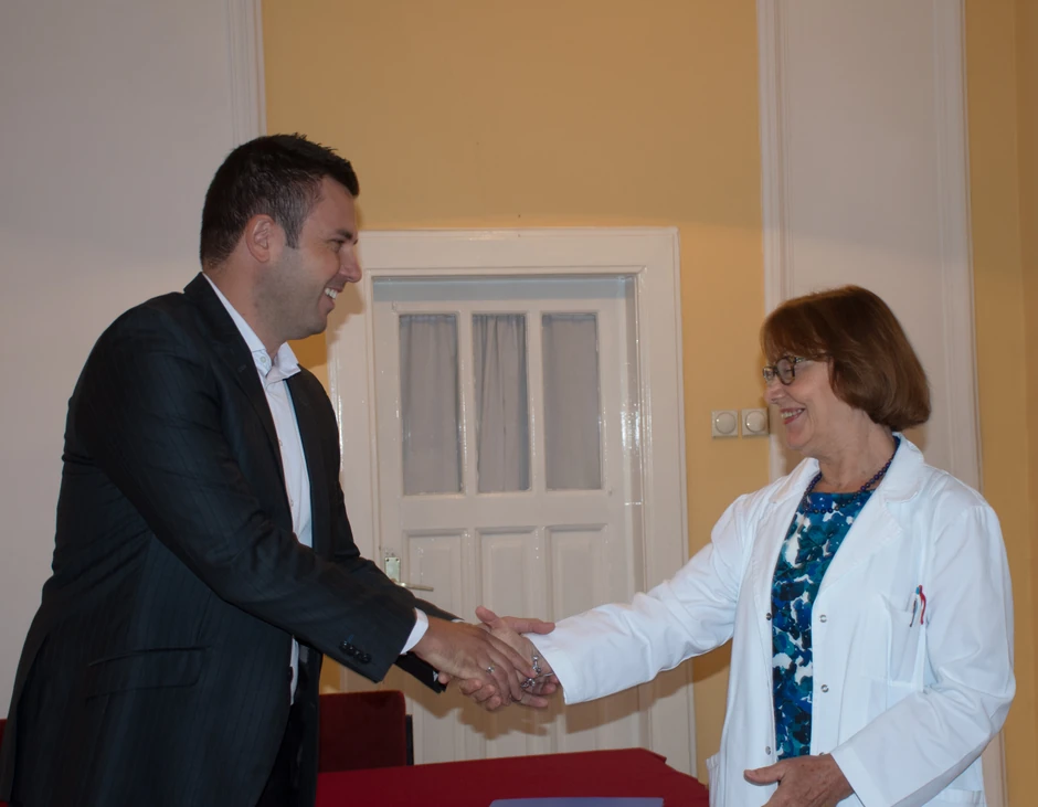 Branislav Jordanov uručio je donaciju Milici Ranković Janevski