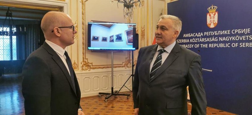 Miloš Vučević u Budimpešti