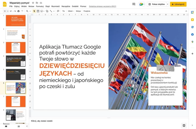 Prezentacje Google