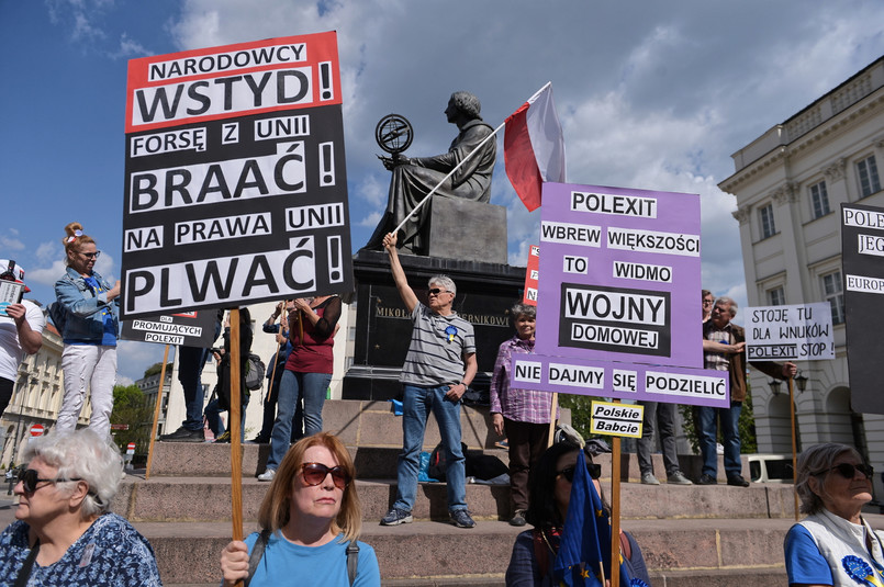 Kontrmanifestacja Marszu suwerenności