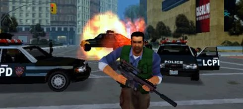 Screen z gry "GTA: Liberty City Stories"