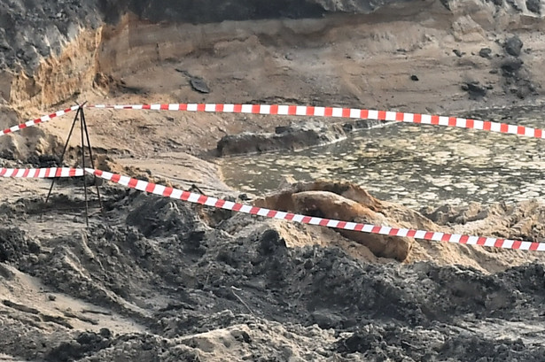 Miejsce odnalezienia bomby-niewypału z czasów II wojny światowej we Wrocławiu