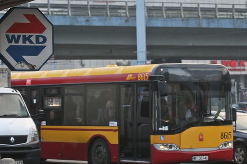 WARSZAWA ztm autobus komunikacja miejska