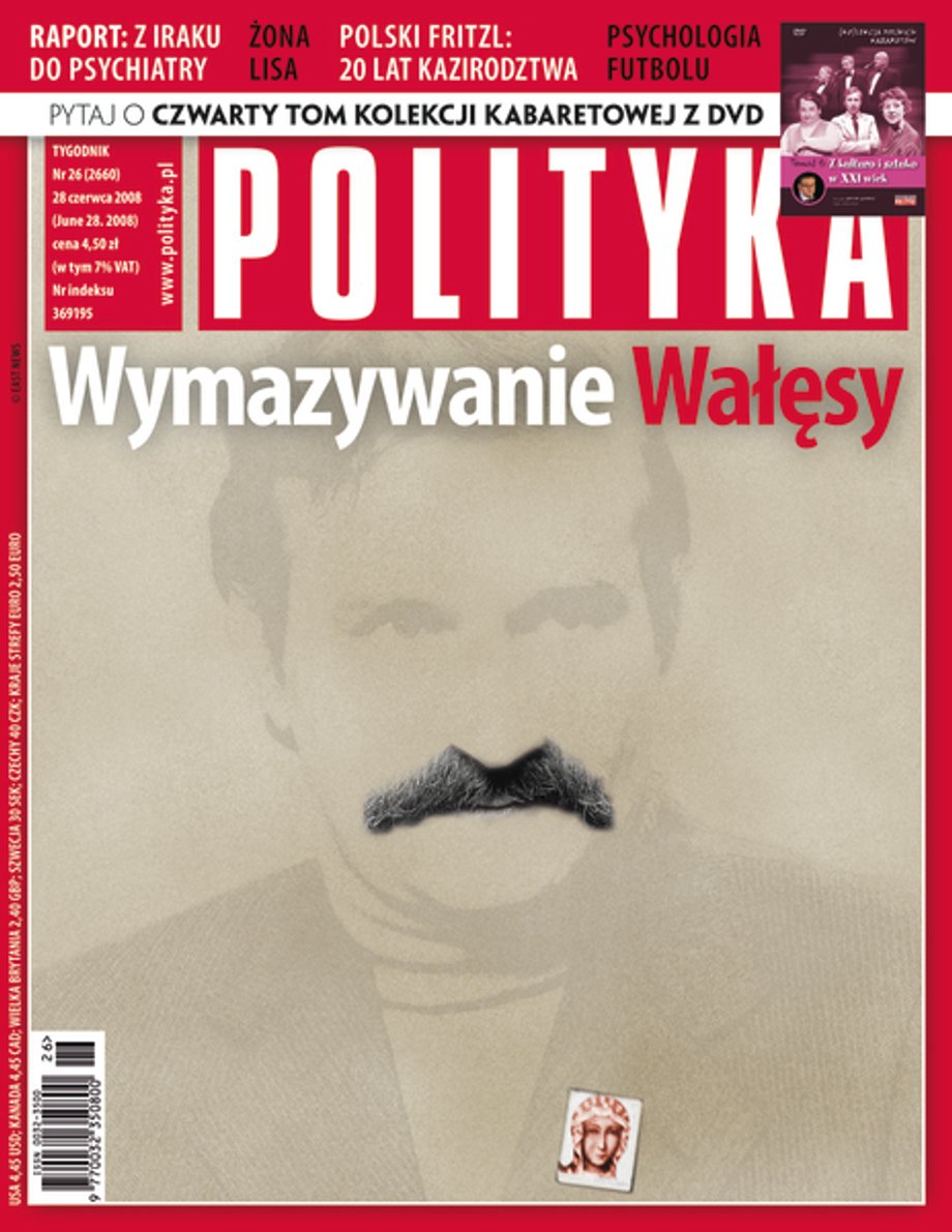 Nagroda XV-lecia Konkursu GrandFront - "Polityka", nr 26/2008, Polityka