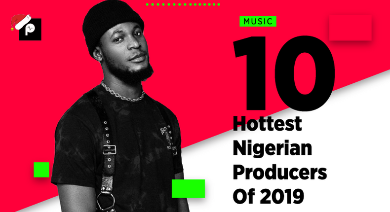 Rexxie, Kel P, Sarz and the Top 10 Nigerian music producers of 2019. (Pulse Nigeria)