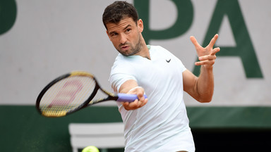Roland Garros: Grigor Dimitrow odpadł w trzeciej rundzie