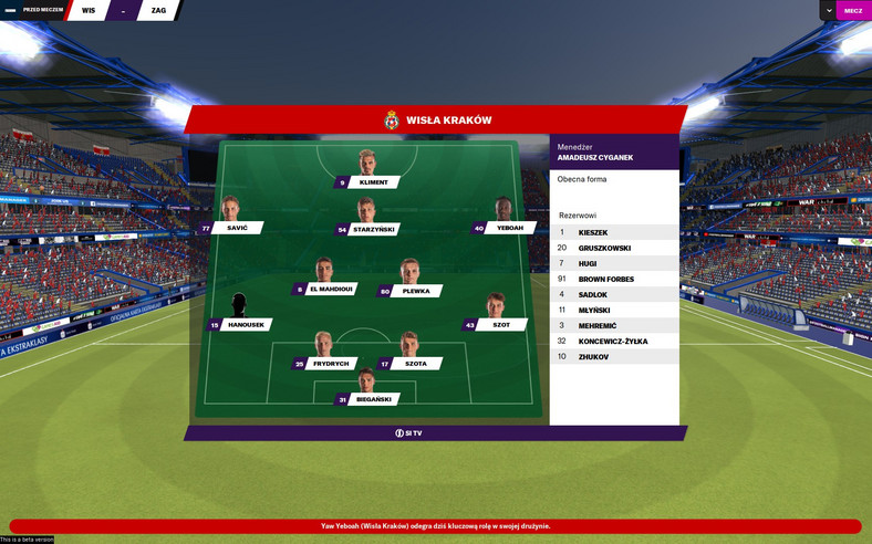 Football Manager 2022 - screenshot z wersji PC