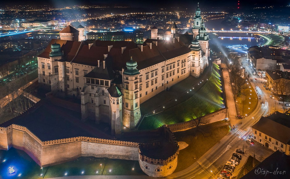 Zamek Królewski na Wawelu. Fot. Krak-Dron.