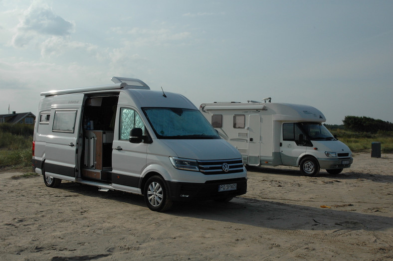 Volkswagen Crafter kamper – podróż po Norwegii