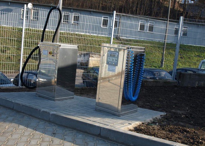 Policja z Gorzowa Wielkopolskiego otworzyła stację benzynową