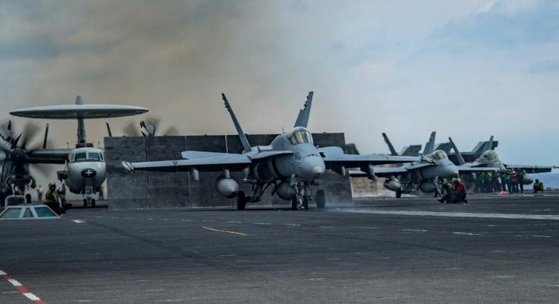 The US aircraft carrier USS Carl Vinson and its naval strike group has been diverted to the Korean peninsula as tensions rise over Pyongyang's weapons programs