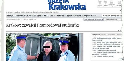 Zabił i zgwałcił studentkę, bo lubił to robić