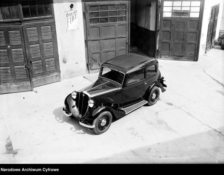 Fiat 508; za miesięczny wynajem willi pod Londynem Michał Radziwiłł płacił cenę, za którą można było kupić dwa takie nowe samochody