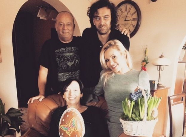 Doda z Emilem Haidarem i jego rodzicami