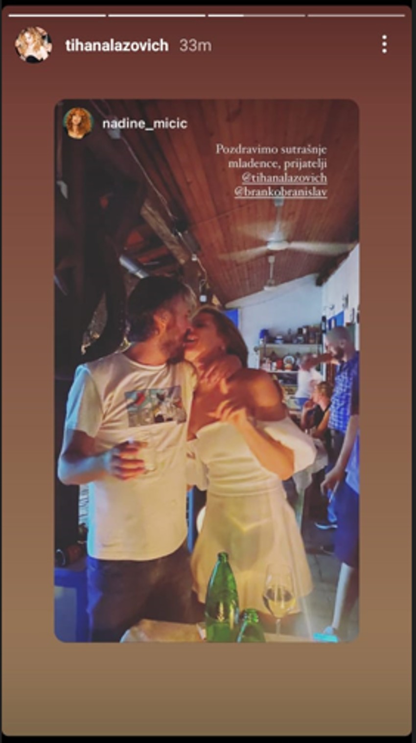 Svadba Branislava Trifunovića i Tihane Lazović