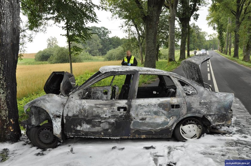 Wypadek na trasie Lidzbark Warmiński-Orneta