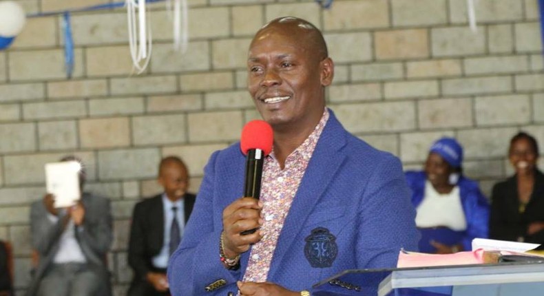 Tujibebe Wakenya party founder and former Kiambu Governor William Kabogo