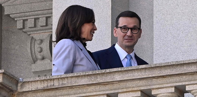 Mateusz Morawiecki spotkał się z wiceprezydent USA. "Jeżeli nie będziemy bronić Ukrainy, ryzykujemy konfliktem"