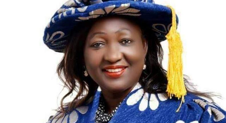 Prof. Florence Banku-Obi, Unical's first female Vice Chancellor. [NAN]