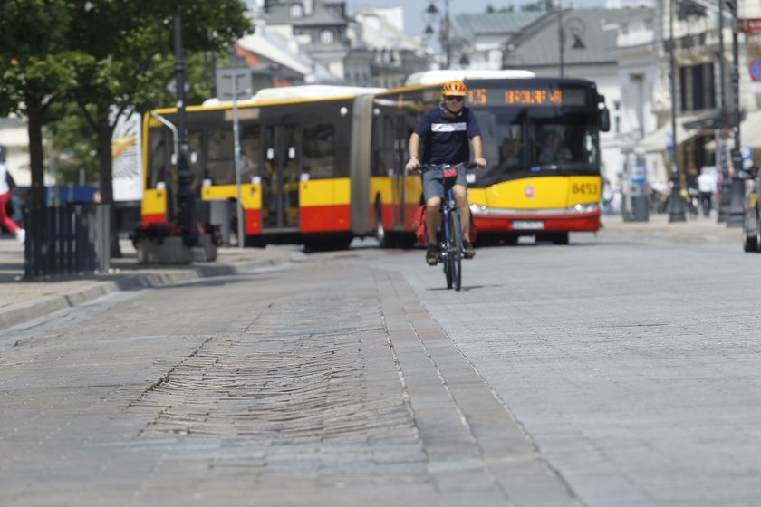 Znów rozkopią Krakowskie Przedmieście