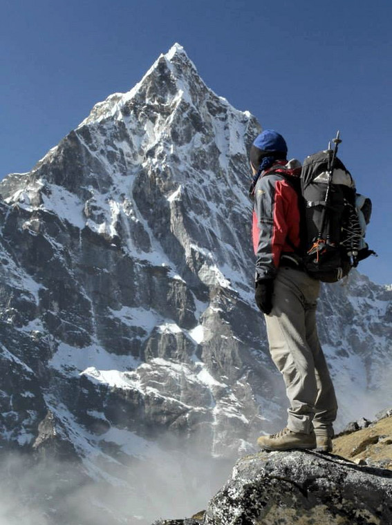 Tim w Everest Base Camp, fot. archiwum prywatne