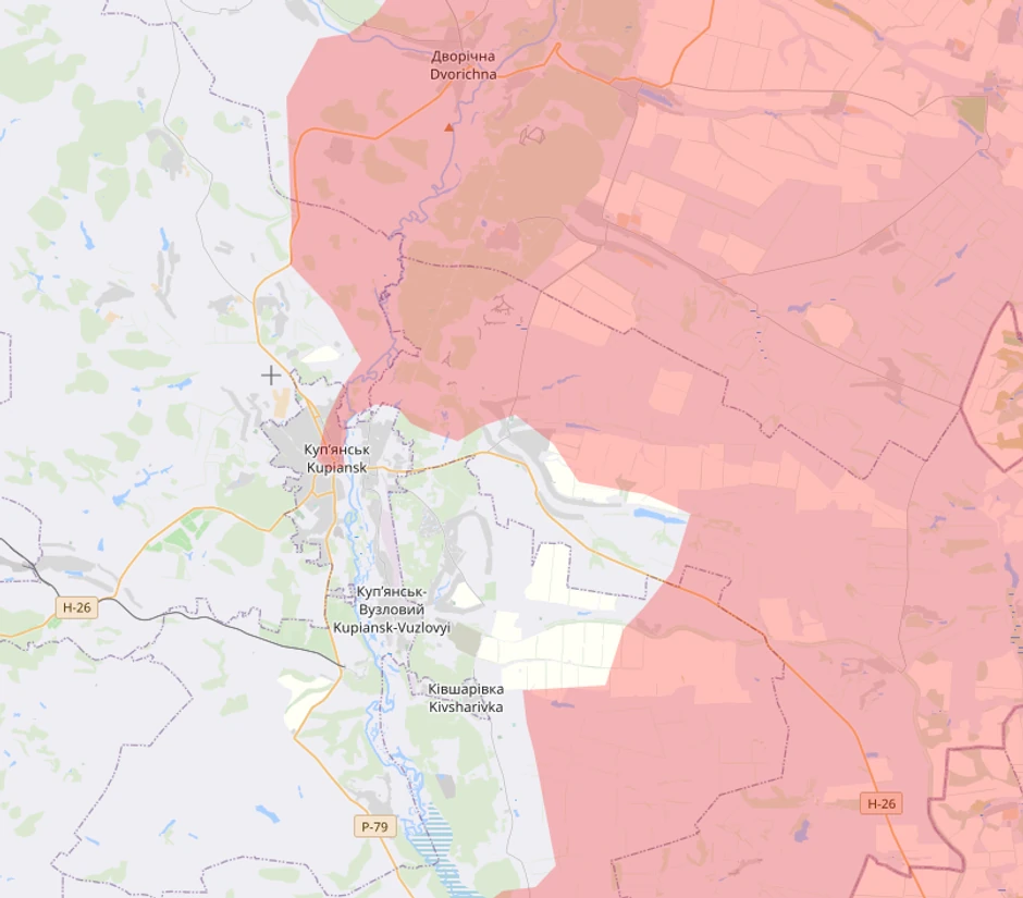 Kupjansk, 17. decembar 2025.