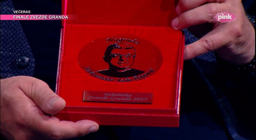 Nagrada "Aleksandar Saša Popović" koju dobija pobednik Zvezda Granda
