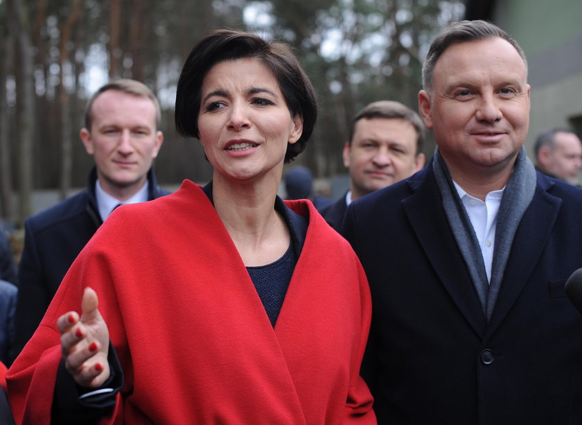 Jolanta Turczynowicz-Kieryłło i Andrzej Duda