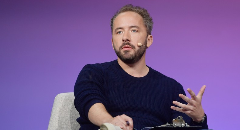 Drew Houston, CEO of Dropbox.
