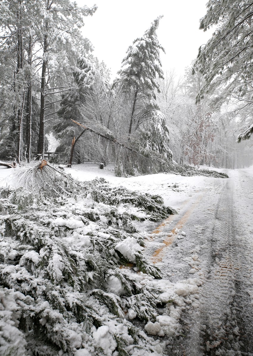 Snežna oluja u Virdžiniji