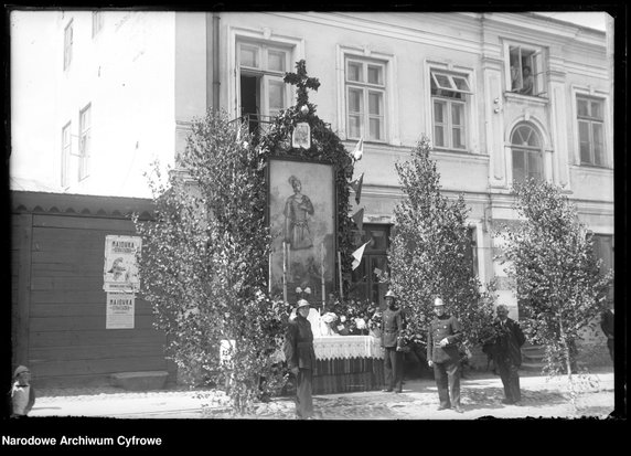 Boże Ciało w przedwojennej Polsce: Garwolin w 1934 r.