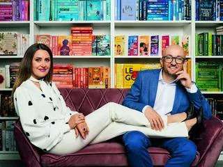 Agnieszka Stankiewicz-Kierus i Łukasz Kierus od piętnastu lat wspólnie rozwijają działającą na trudnym książkowym rynku firmę Glosel.