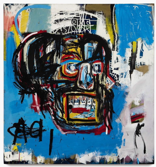Obraz Basquiata, który został sprzedany za 110,5 mln dol.