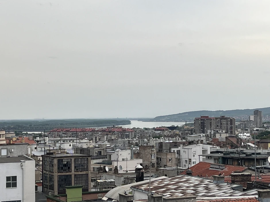 Slika Beograda nastala oko 19:50 gledano u pravcu VIšnice