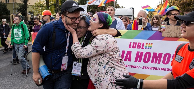 Marsz Równości przeszedł bezpiecznie. "Pokazaliście, że Lublin jest wolny od faszyzmu"