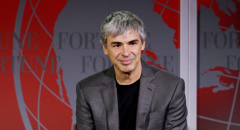 Google co-founder Larry Page in San Francisco, California, on November 2, 2015.Jeff Chiu/AP