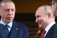 Recep Tayyip Erdogan i  Władimir Putin