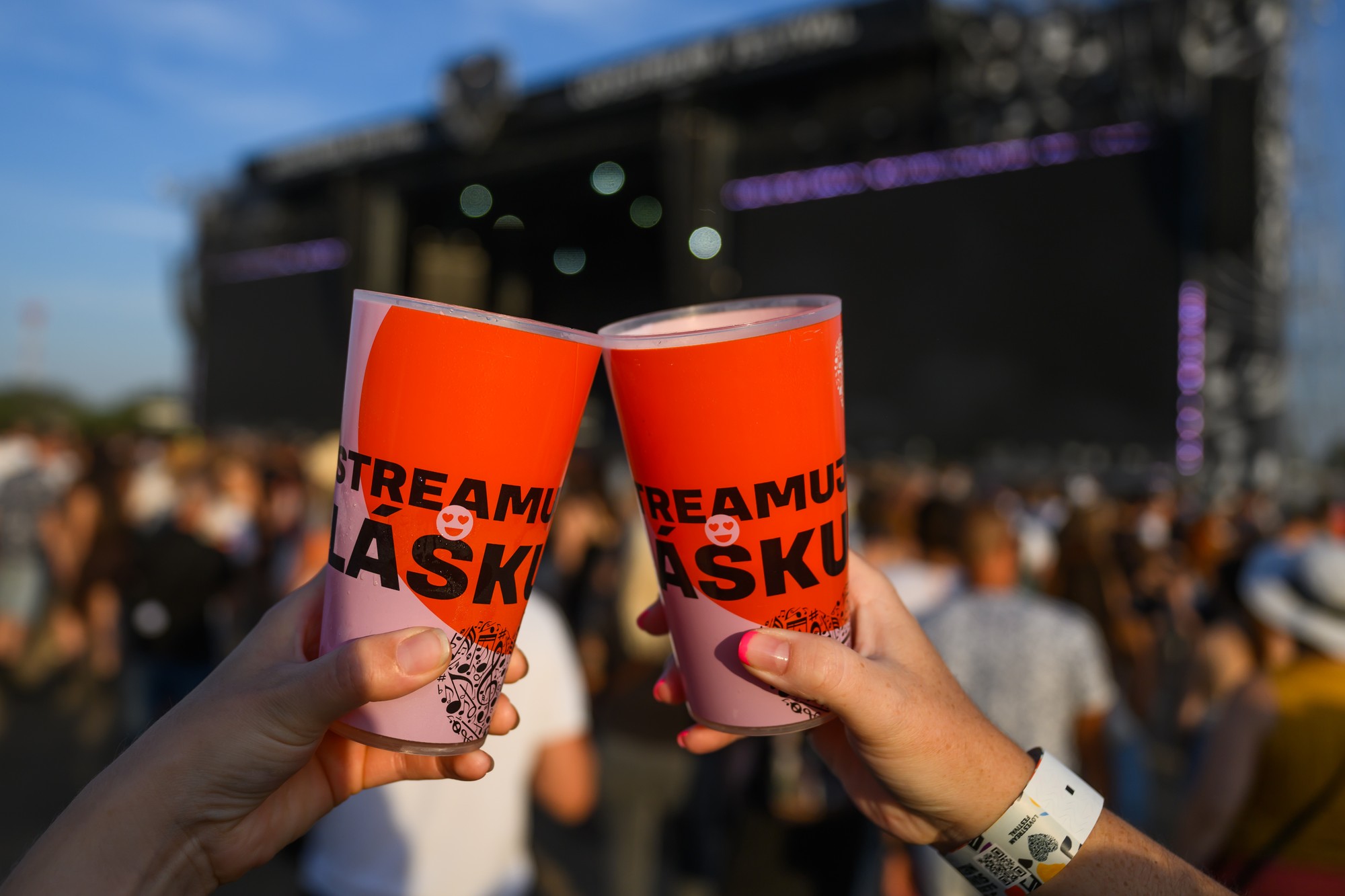 Hudobný festival Lovestream v Bratislave.