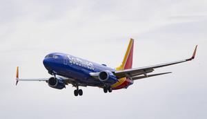 A Southwest Airlines plane (not pictured) bound for Tampa, Florida, was diverted.JIM WATSON/Getty Images