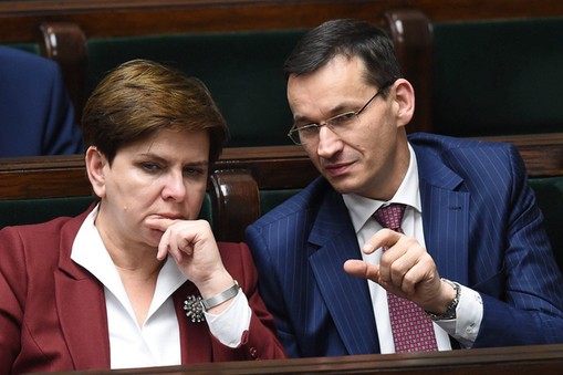 Beata Szydło, Mateusz Morawiecki