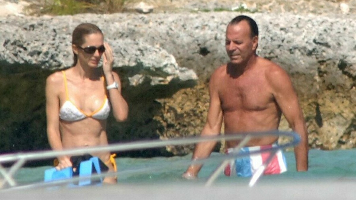 Hulio Iglesijas sa suprugom Mirandom