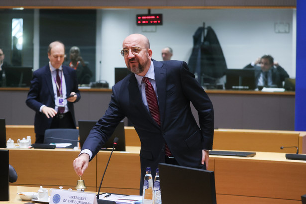 Przewodniczący Rady Europejskiej Charles Michel